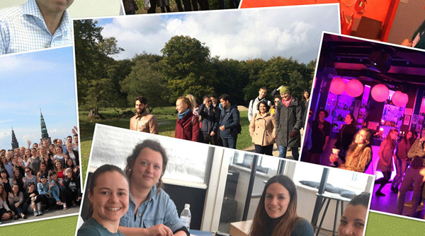 Kollage med Studieskolens aktiviteter